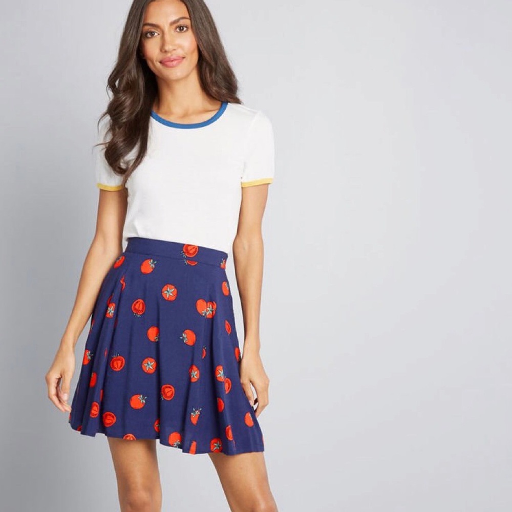 Stay Sassy Skater Skirt 🍅